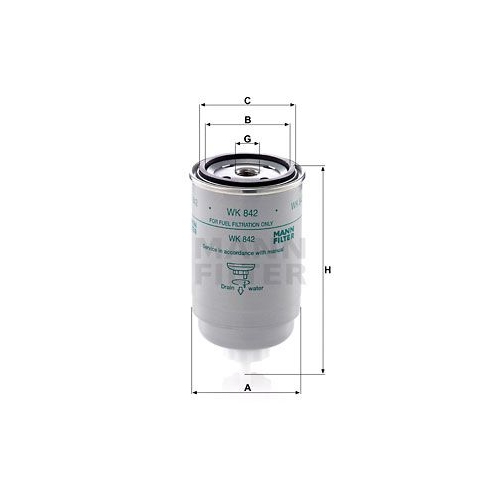 MANN-FILTER Kraftstofffilter