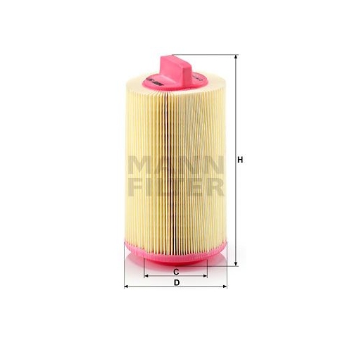 MANN-FILTER Luftfilter