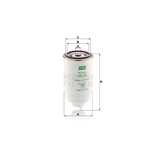 MANN-FILTER Kraftstofffilter