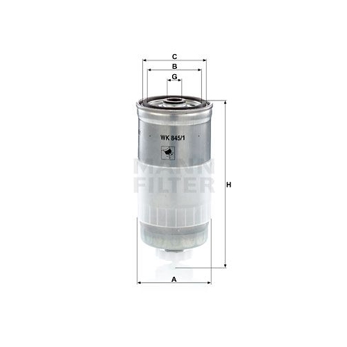 MANN-FILTER Kraftstofffilter