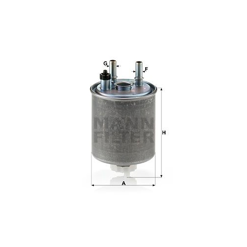 MANN-FILTER Kraftstofffilter