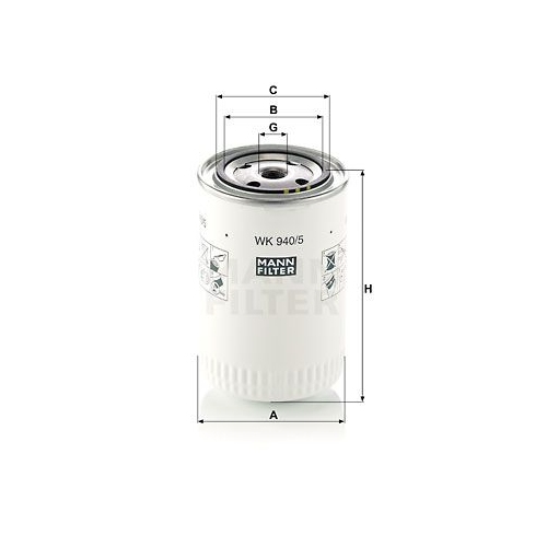 MANN-FILTER Kraftstofffilter