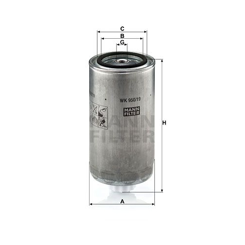 MANN-FILTER Kraftstofffilter