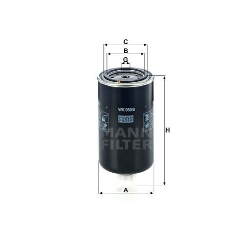 MANN-FILTER Kraftstofffilter