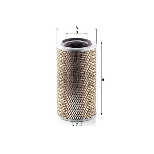 MANN-FILTER Luftfilter Piclon