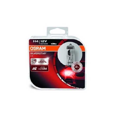 OSRAM Gl&uuml;hlampe, Fernscheinwerfer SILVERSTAR 2.0