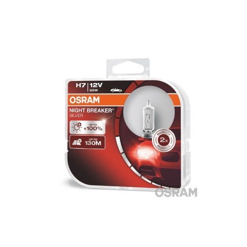 OSRAM Gl&uuml;hlampe, Abbiegescheinwerfer NIGHT BREAKER&reg; SILVER