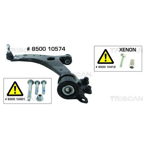 TRISCAN Lenker, Radaufh&auml;ngung