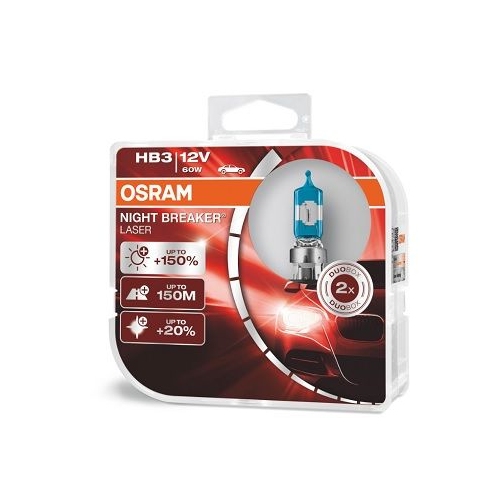 OSRAM Gl&uuml;hlampe, Fernscheinwerfer NIGHT BREAKER&reg; LASER