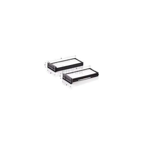 MANN-FILTER Filter, Innenraumluft