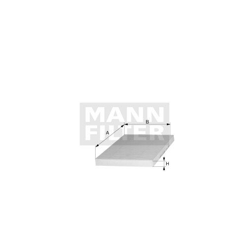 MANN-FILTER Filter, Innenraumluft