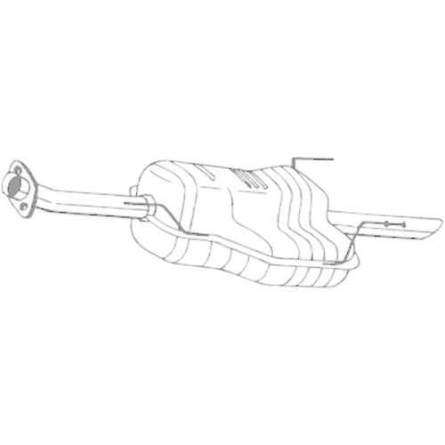 BOSAL Endschalld&auml;mpfer