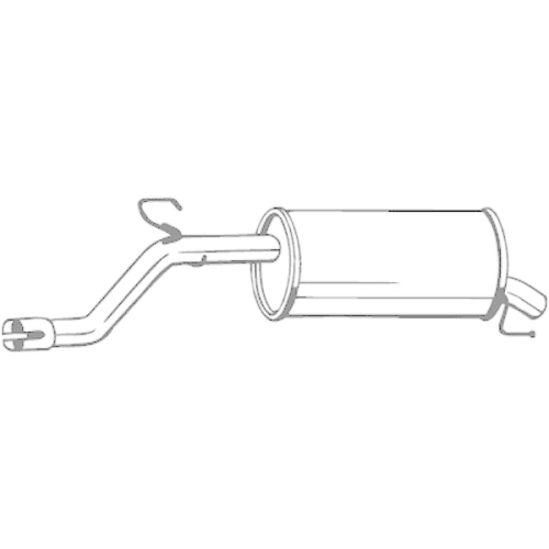 BOSAL Endschalld&auml;mpfer