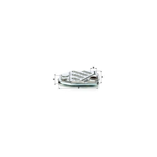 MANN-FILTER Hydraulikfilter, Automatikgetriebe
