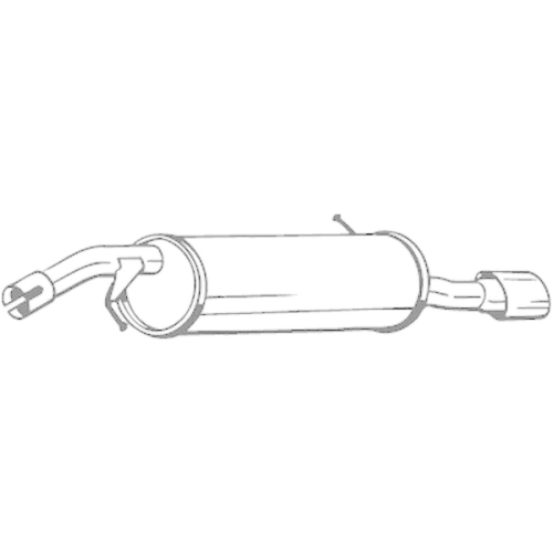 BOSAL Endschalld&auml;mpfer