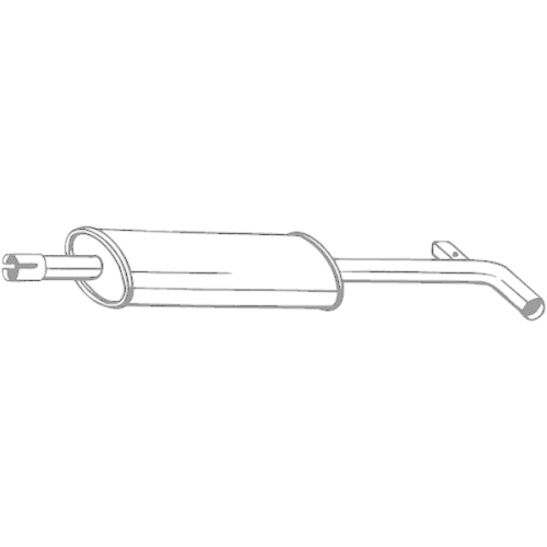 BOSAL Mittelschalld&auml;mpfer