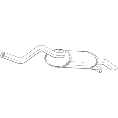 BOSAL Endschalld&auml;mpfer