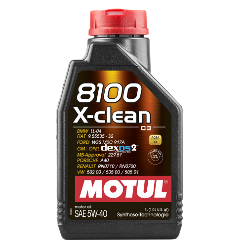 MOTUL Motor&ouml;l 8100 X-CLEAN 5W40