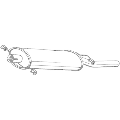 BOSAL Endschalld&auml;mpfer