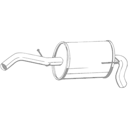 BOSAL Endschalld&auml;mpfer