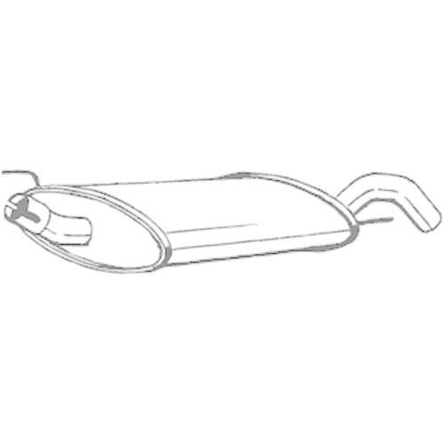 BOSAL Endschalld&auml;mpfer