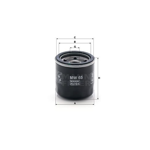 MANN-FILTER &Ouml;lfilter