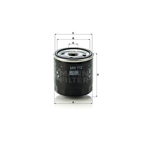 MANN-FILTER &Ouml;lfilter