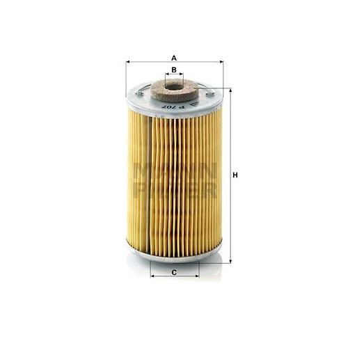 MANN-FILTER Kraftstofffilter