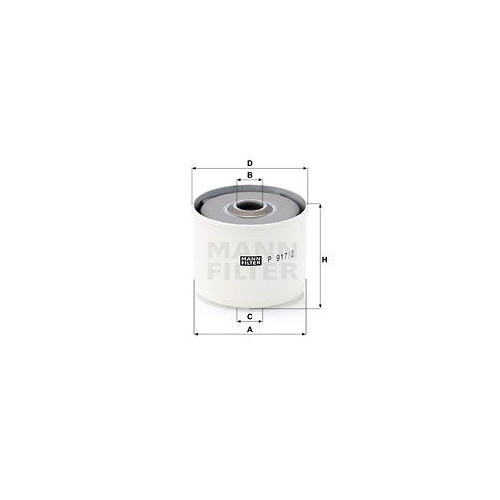 MANN-FILTER Kraftstofffilter
