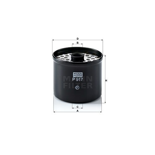 MANN-FILTER Kraftstofffilter