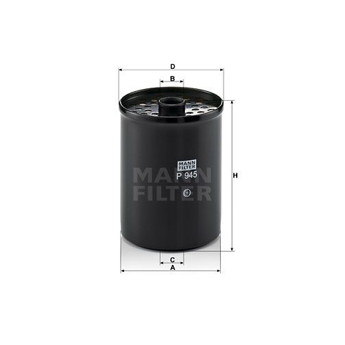 MANN-FILTER Kraftstofffilter