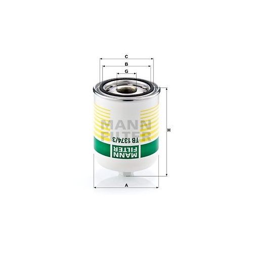 MANN-FILTER Lufttrocknerpatrone, Druckluftanlage