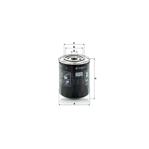 MANN-FILTER &Ouml;lfilter