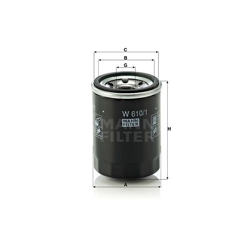 MANN-FILTER &Ouml;lfilter