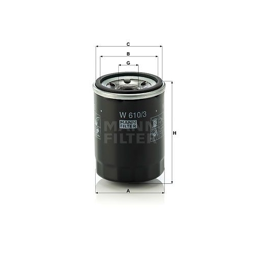 MANN-FILTER &Ouml;lfilter
