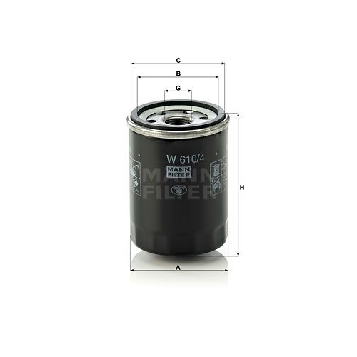MANN-FILTER &Ouml;lfilter
