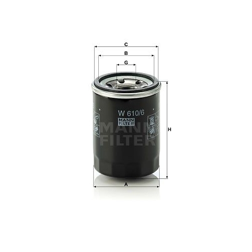 MANN-FILTER &Ouml;lfilter