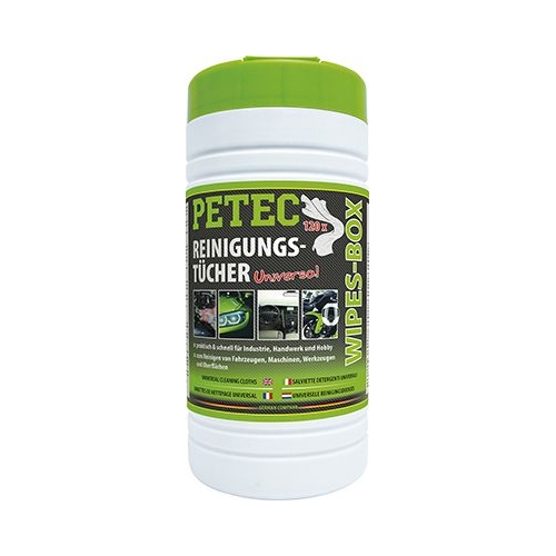 PETEC Reinigungst&uuml;cher REINIGUNGST&Uuml;CHER, WIPES - BOX