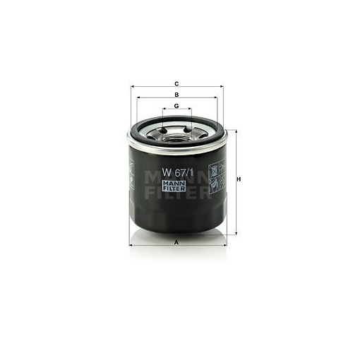 MANN-FILTER &Ouml;lfilter