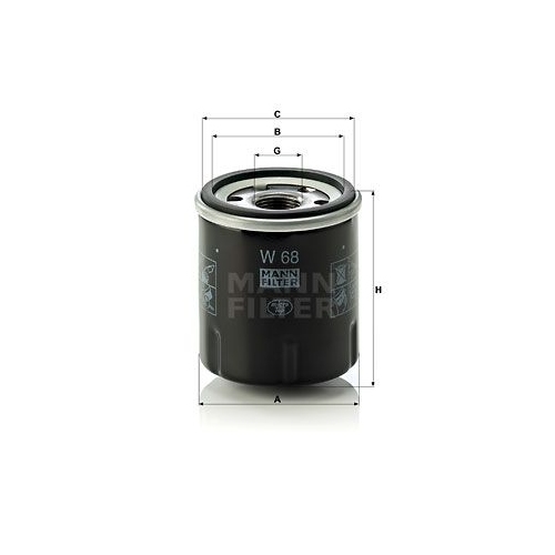 MANN-FILTER &Ouml;lfilter