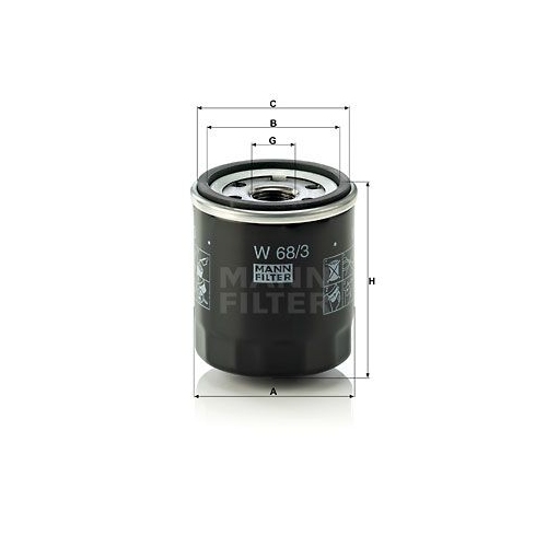 MANN-FILTER &Ouml;lfilter