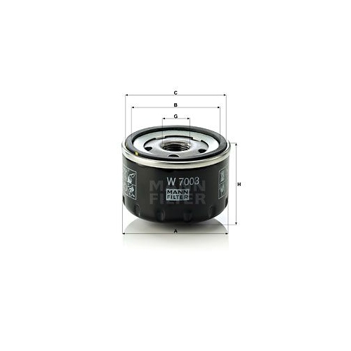 MANN-FILTER &Ouml;lfilter