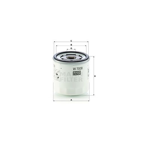 MANN-FILTER &Ouml;lfilter