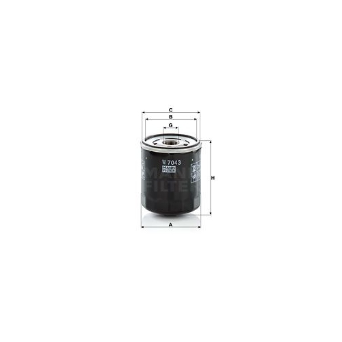 MANN-FILTER &Ouml;lfilter