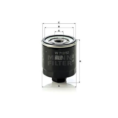 MANN-FILTER &Ouml;lfilter