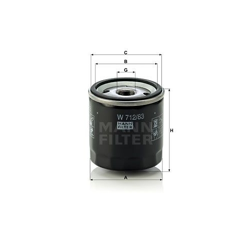 MANN-FILTER &Ouml;lfilter