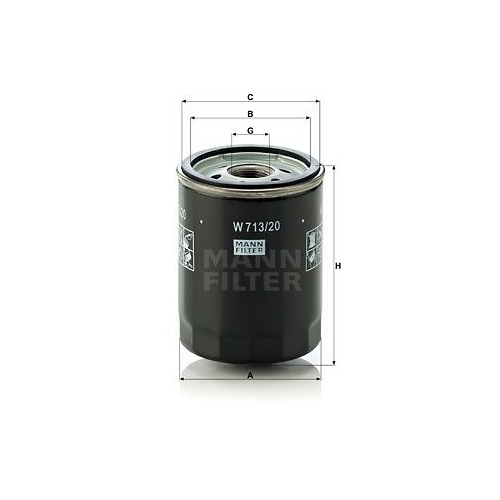 MANN-FILTER &Ouml;lfilter