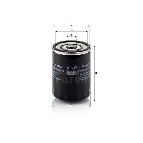 MANN-FILTER &Ouml;lfilter
