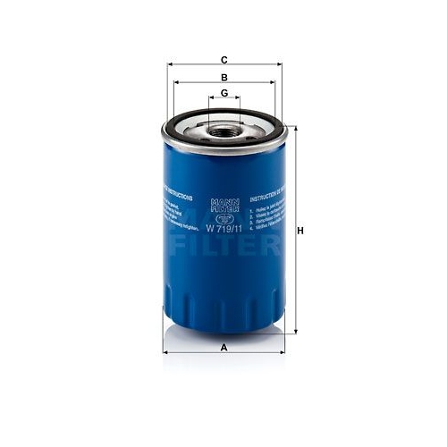 MANN-FILTER &Ouml;lfilter