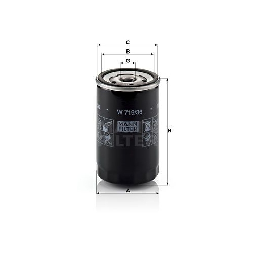MANN-FILTER &Ouml;lfilter